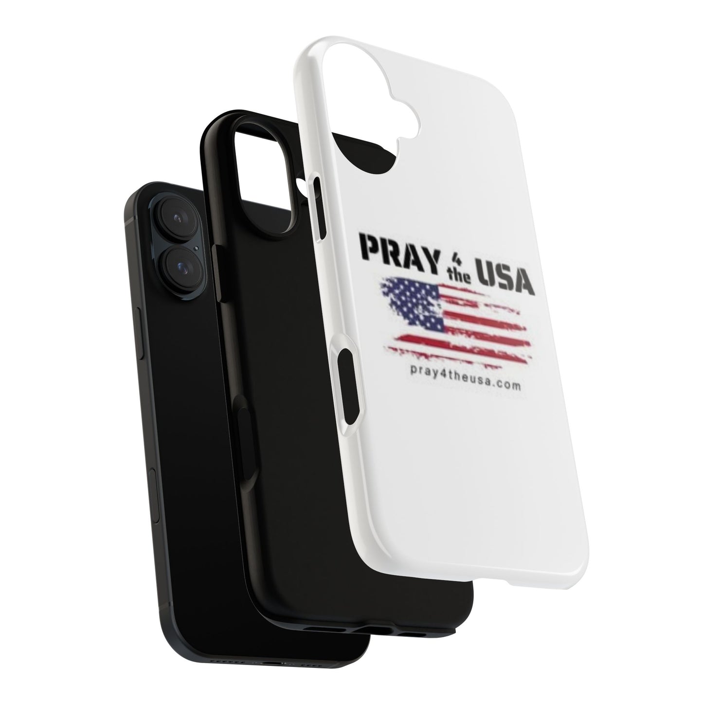 Phone Case - Patriotic Pray 4 the USA Design