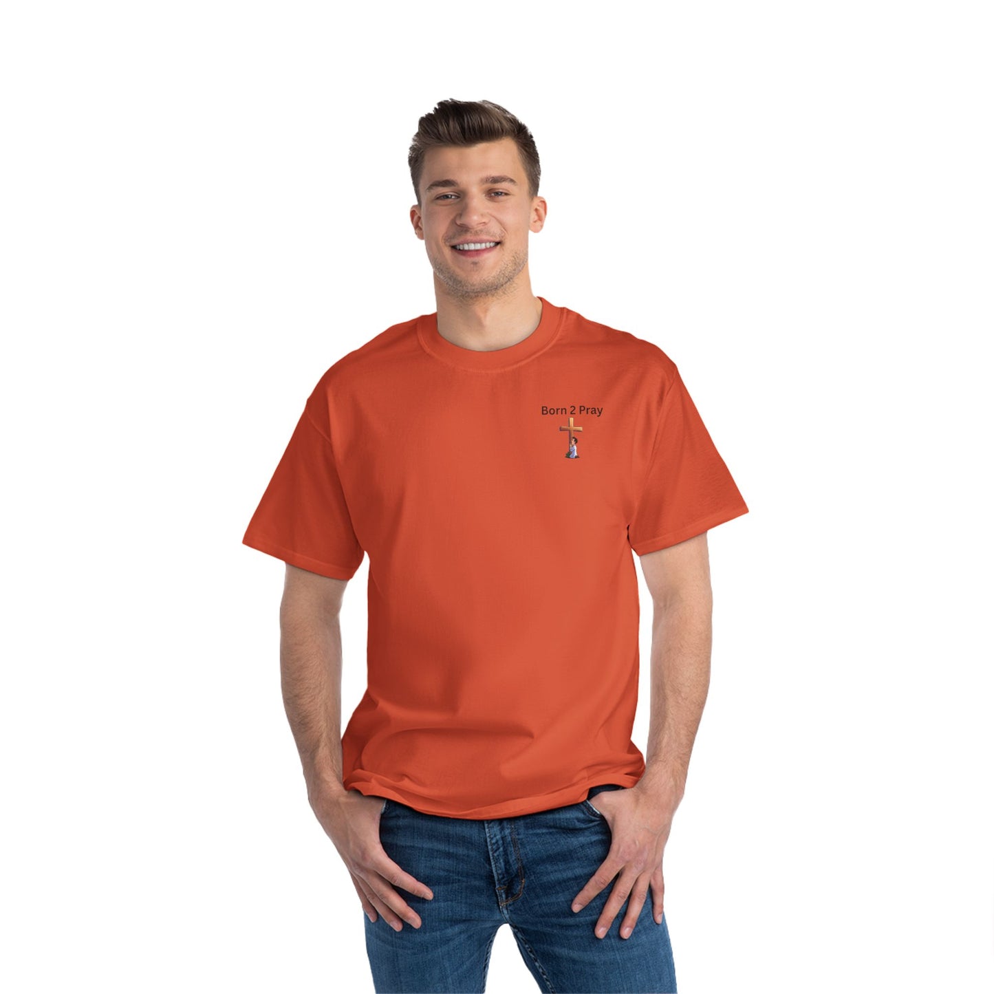 Born 2 Pray Inspirational T-Shirt