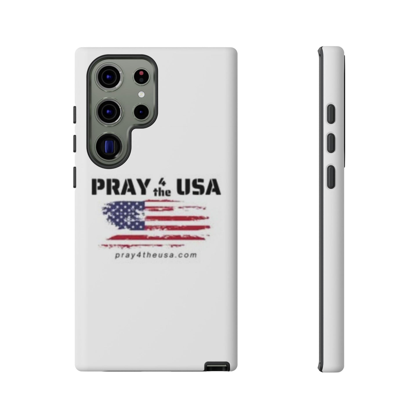 Phone Case - Patriotic Pray 4 the USA Design