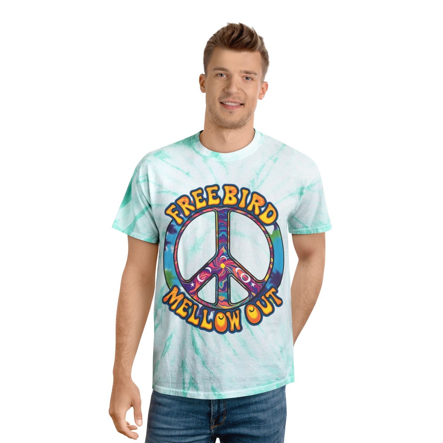 Tie-Dye Tee Mellow Out - Relaxing Days and Festivals