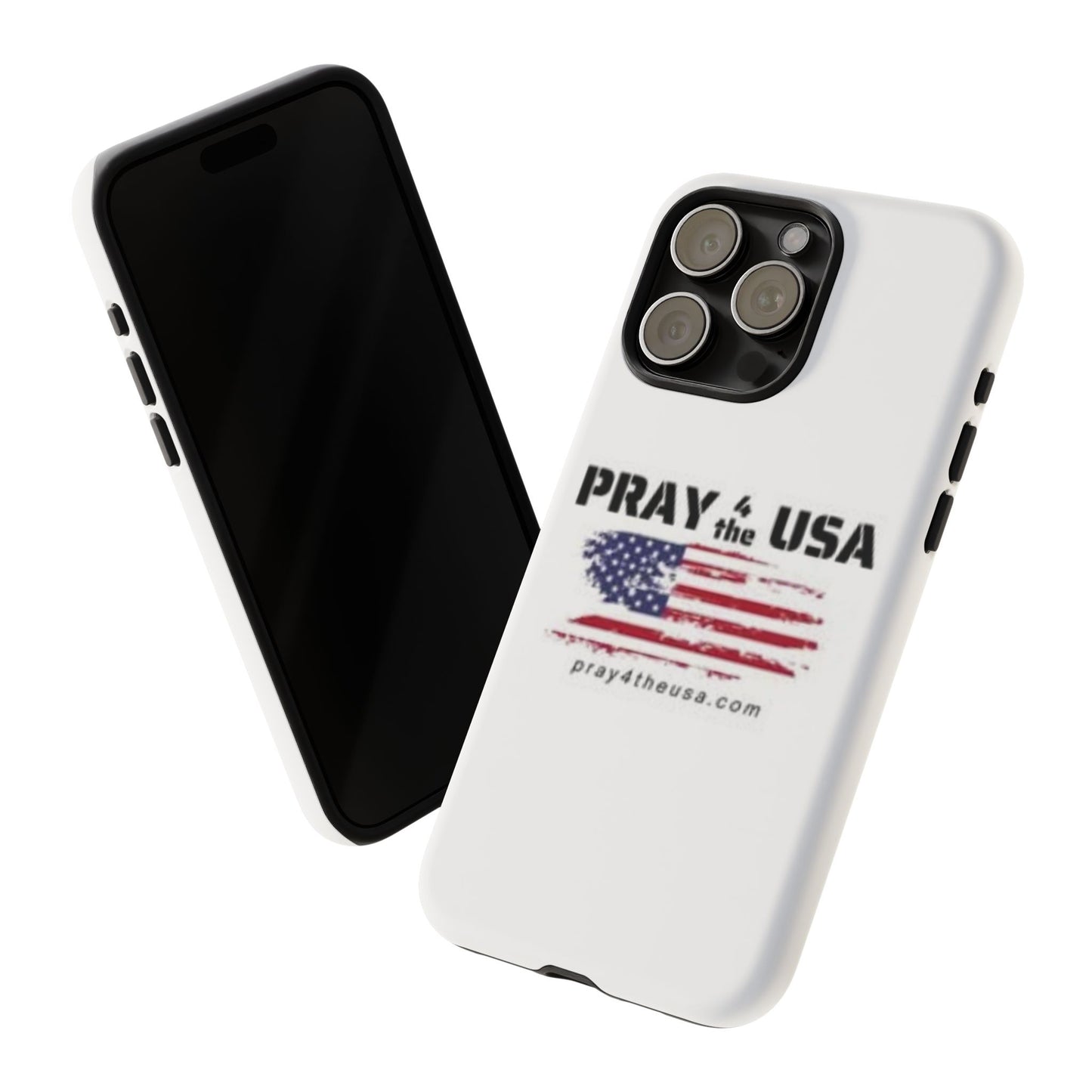 Phone Case - Patriotic Pray 4 the USA Design