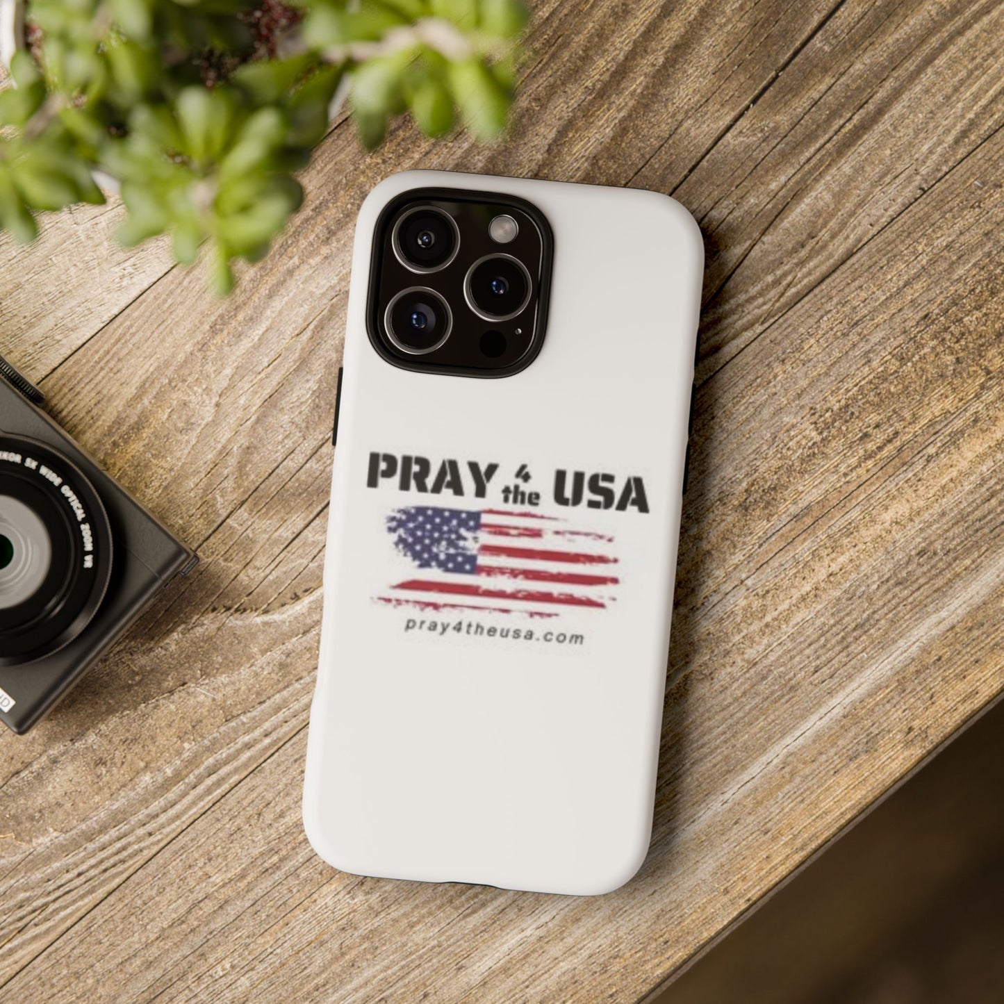 Phone Case - Patriotic Pray 4 the USA Design