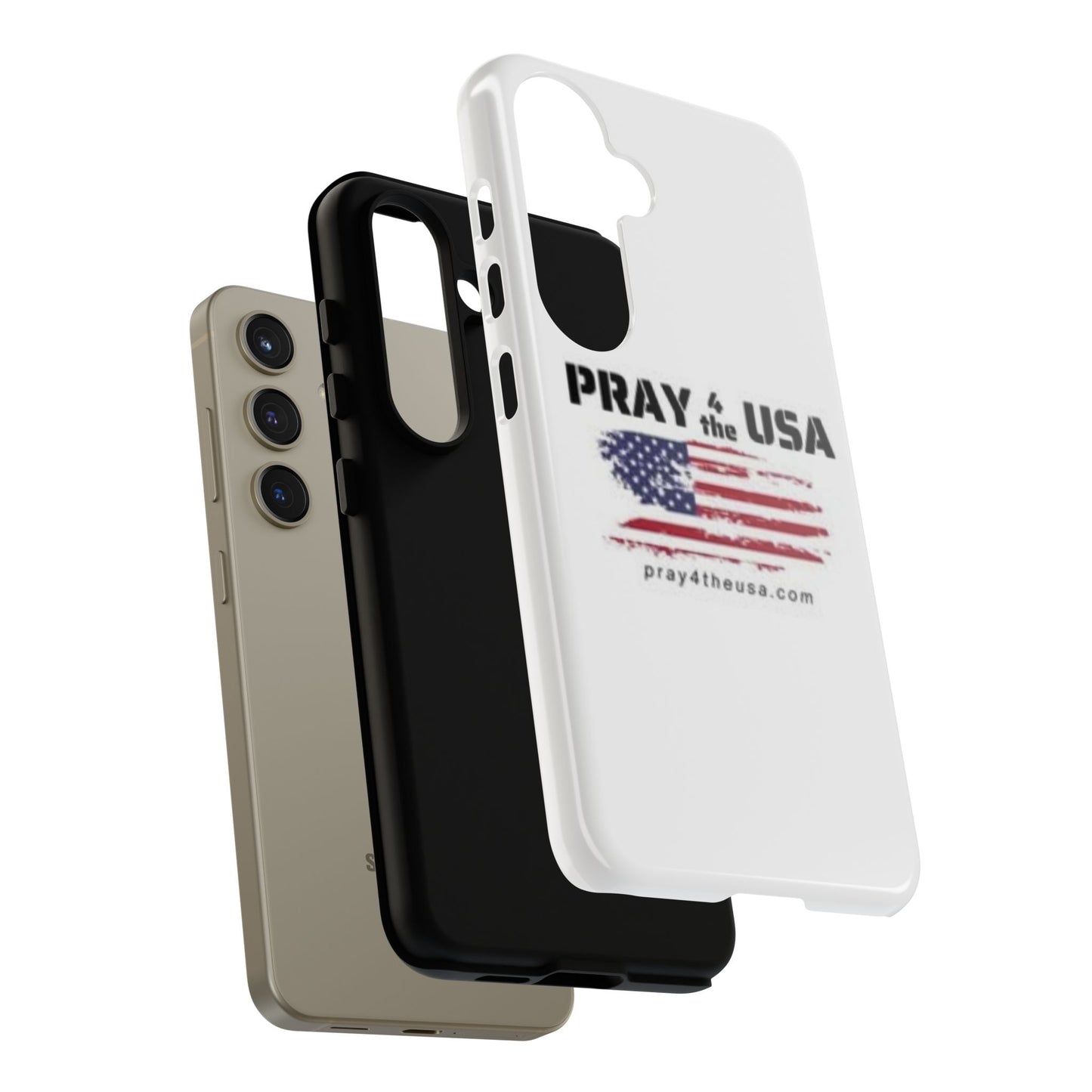 Phone Case - Patriotic Pray 4 the USA Design