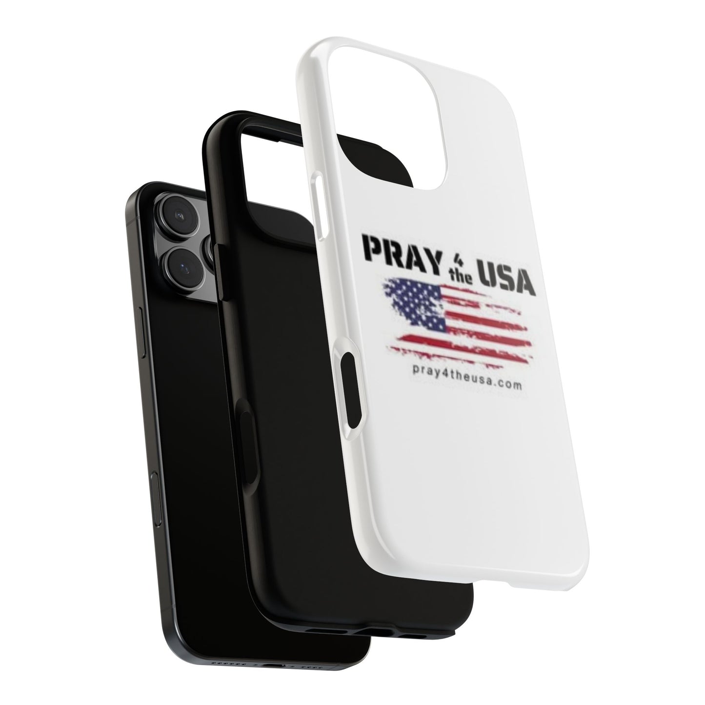 Phone Case - Patriotic Pray 4 the USA Design