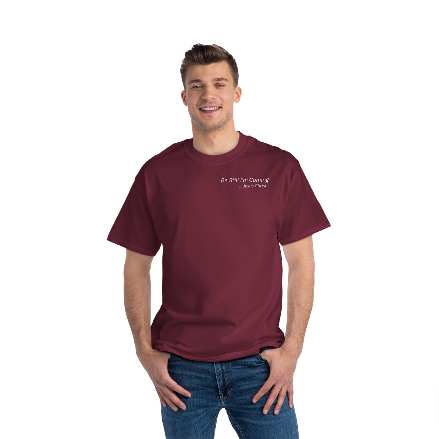 Inspirational T-Shirt - 'Be Still I'm Coming' - Faith-Based Apparel