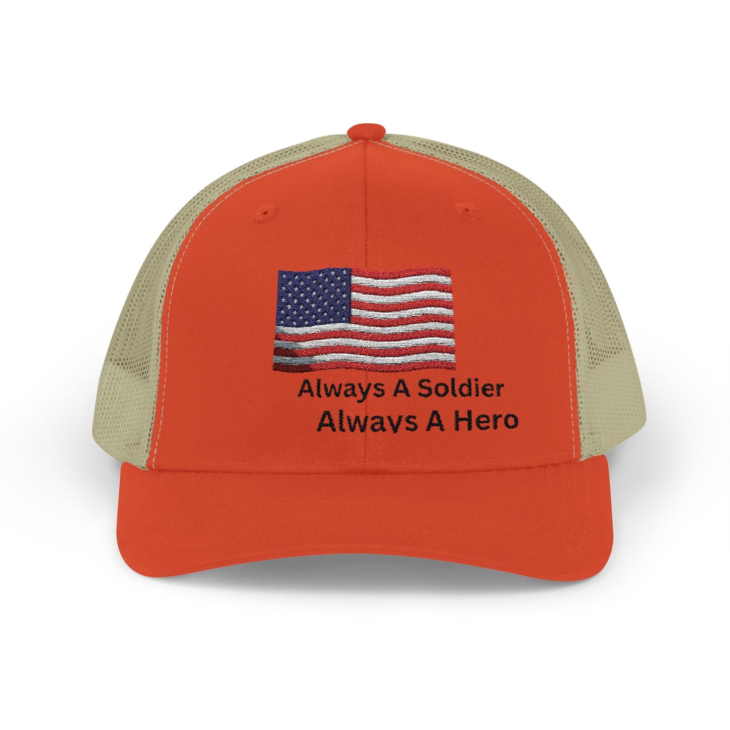 Always A Soldier Always A Hero Snapback Cap