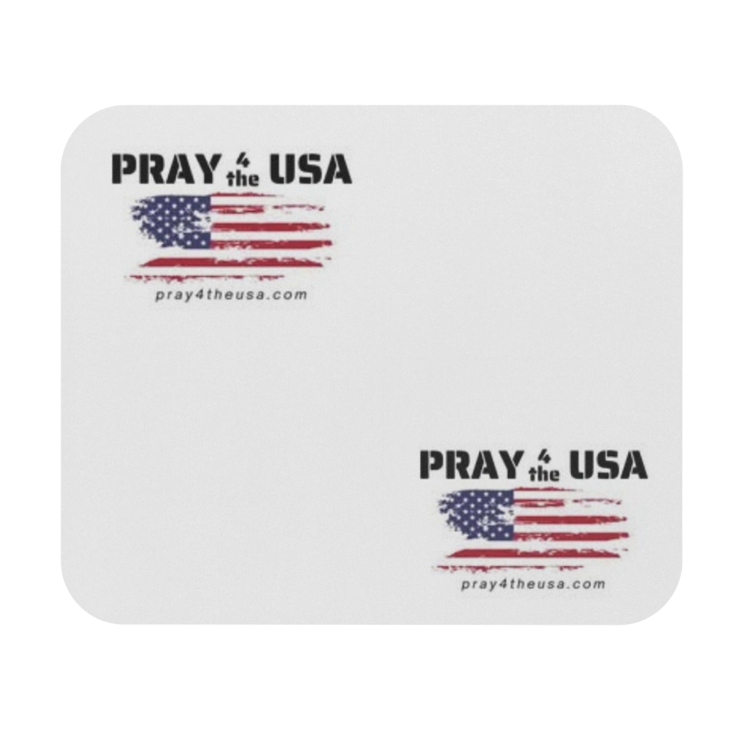 Patriotic Mouse Pad - 'Pray 4 the USA'