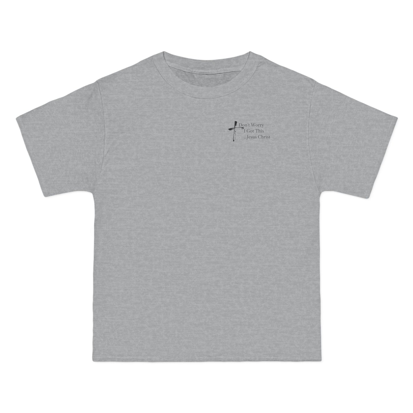 Inspirational Cross T-Shirt - 'Don't Worry, God Has This'