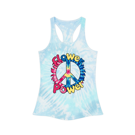Retro Flower Power Tank Top