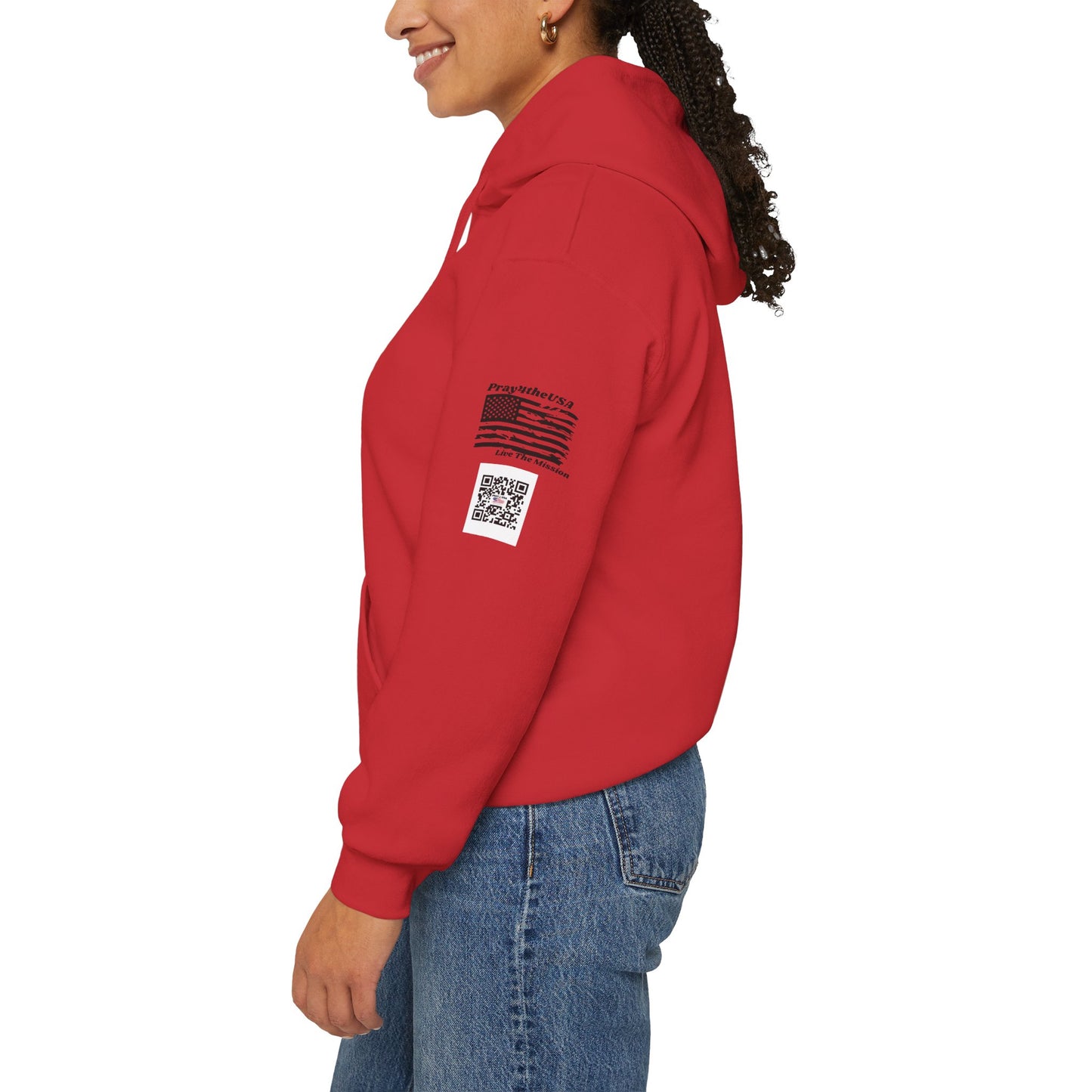 Team Jesus Hoodie — Christian Faith Graphic Hooded Sweatshirt