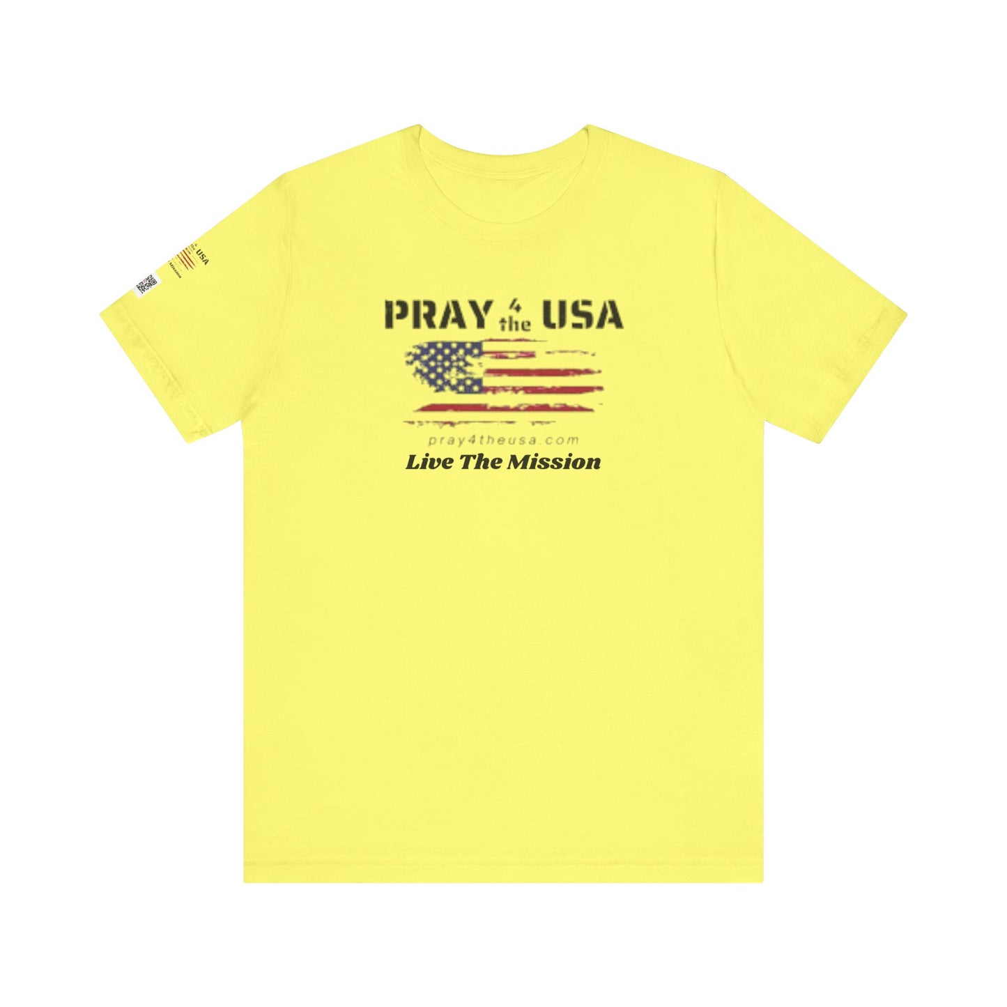 Live the Mission-Patriotic Prayer Tee