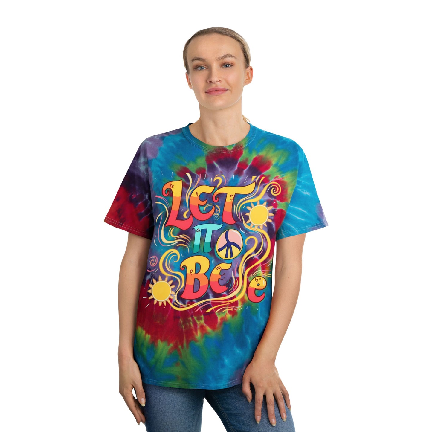 Tie-Dye Tee, Retro Summer Festival Shirt