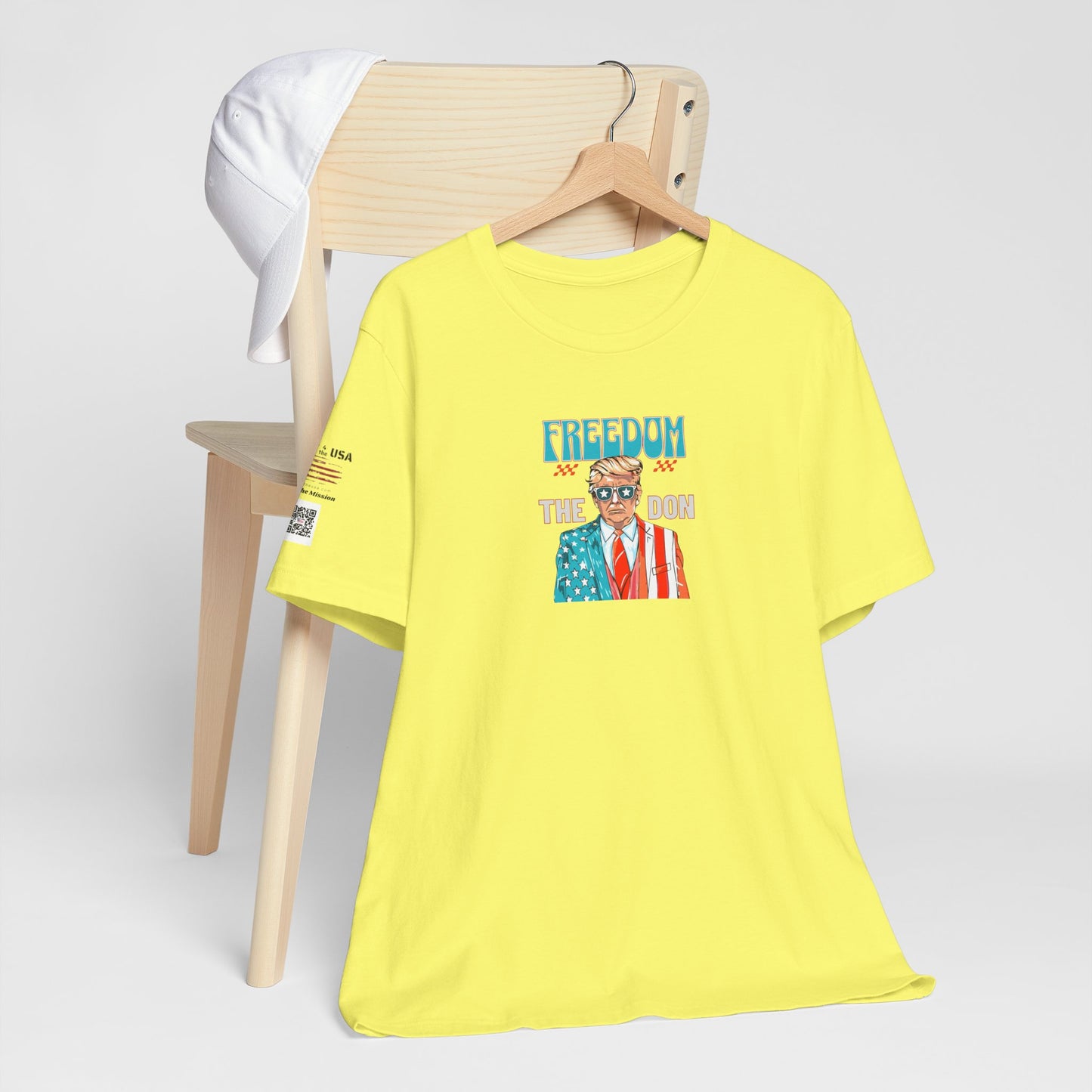 Patriotic Graphic Tee - Freedom The Don Unisex T-Shirt