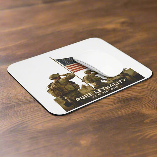 Patriotic Military Mouse Pad - Pure Lethality Design