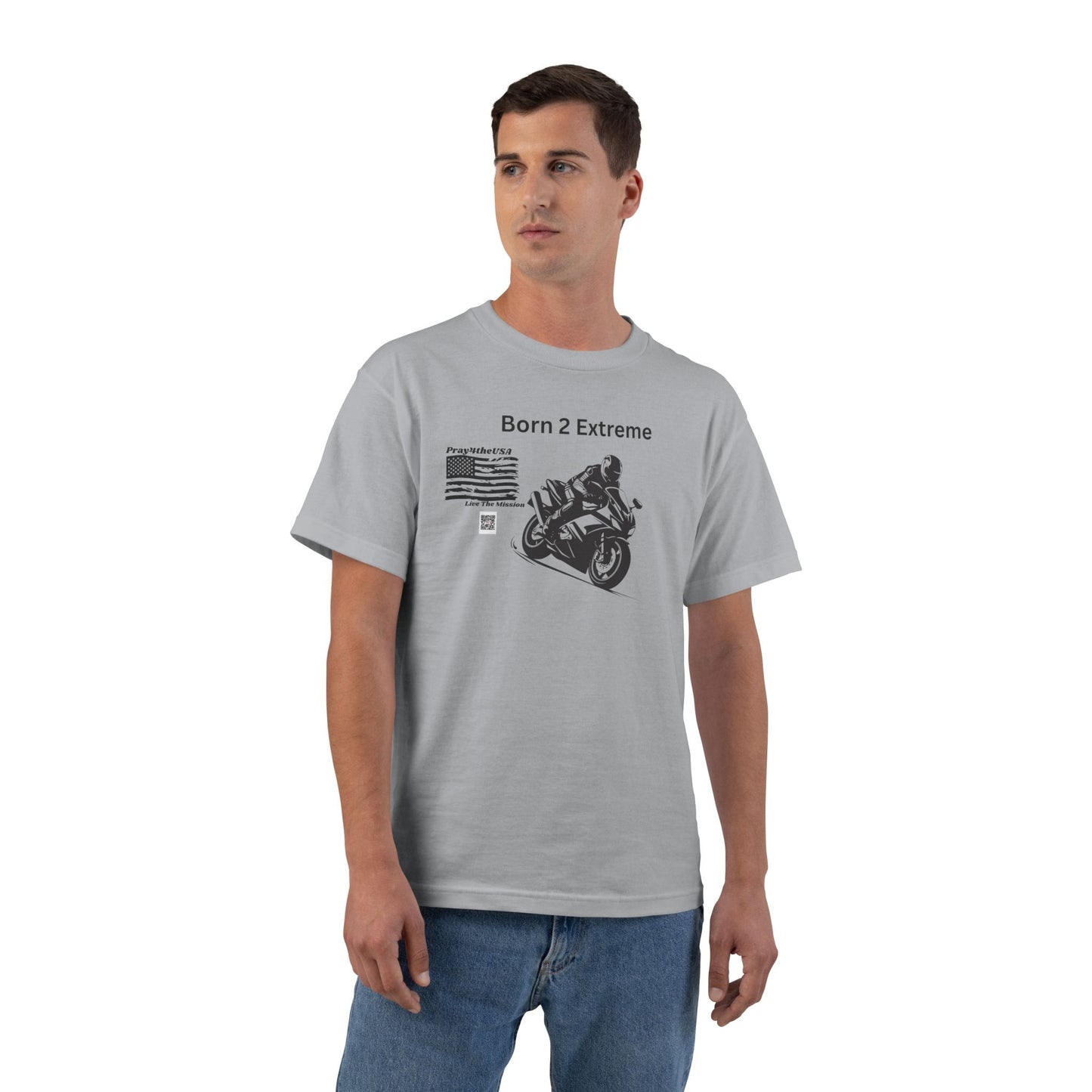 Born 2 Extreme Motorsport Graphic Tee.