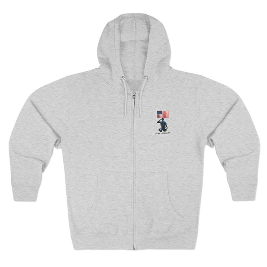American Flag Zip Hoodie - Pure Lethality Design
