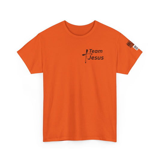 Team Jesus T-Shirt — Christian Faith Tee with Cross