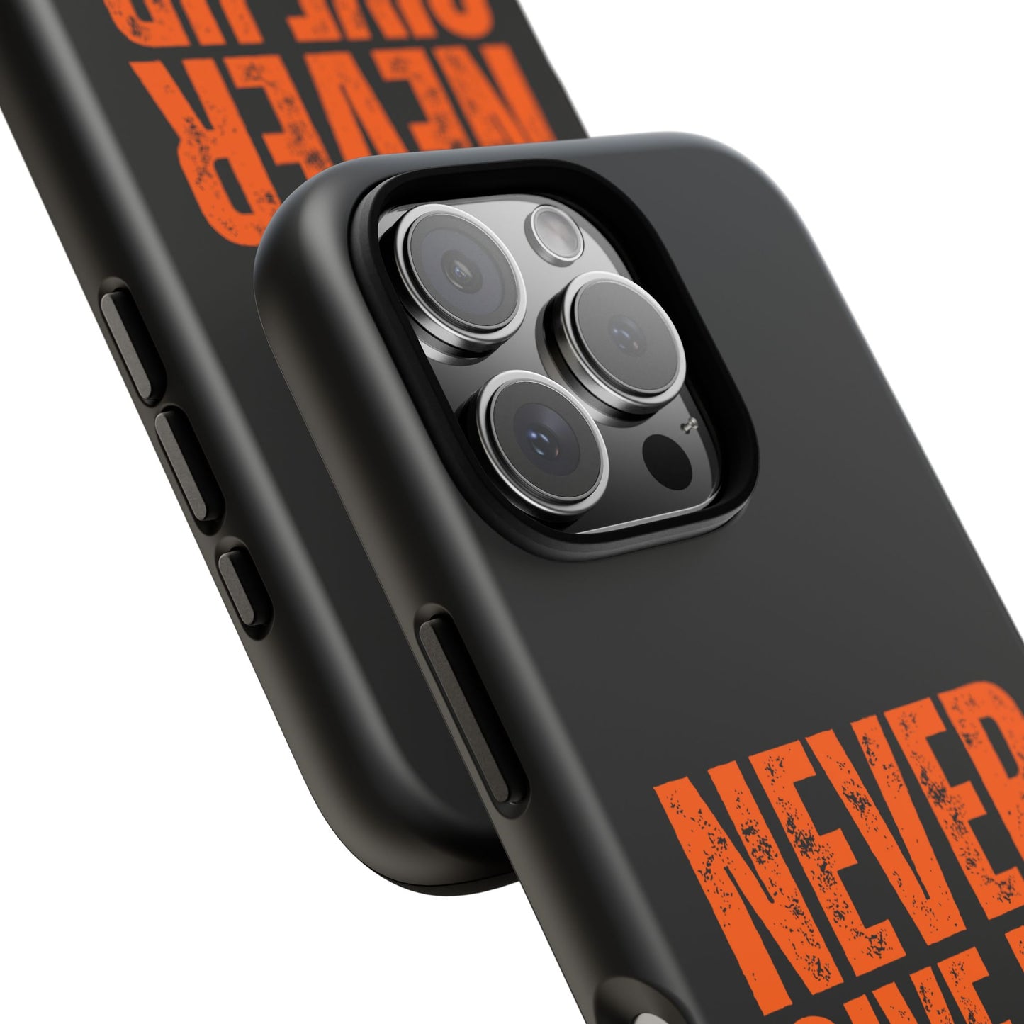 Never Give Up Durable Phone Case – Compatible with All Phone Models