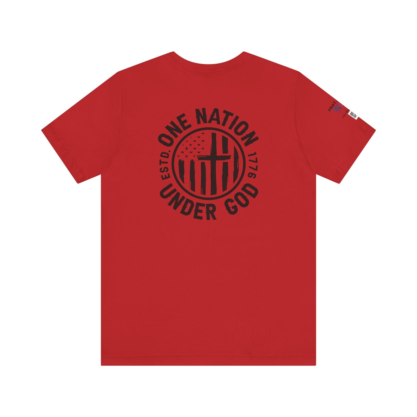One Nation Under God-Patriotic Tee