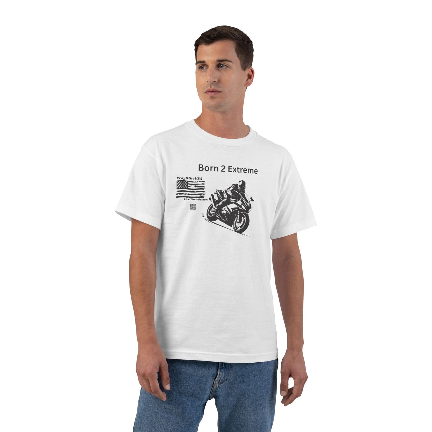 Born 2 Extreme Motorsport Graphic Tee.