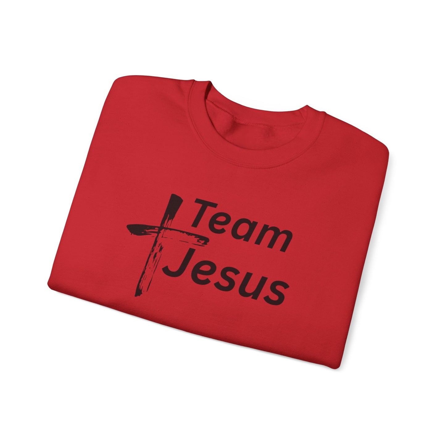 Team Jesus Crewneck Sweatshirt — Faith-Based Christian Pullover