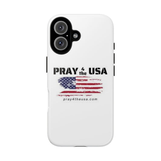 Phone Case - Patriotic Pray 4 the USA Design