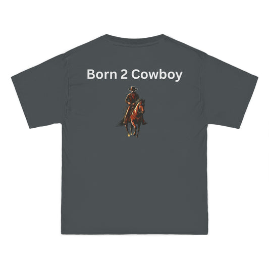 Western Graphic T-Shirt - 'Born 2 Cowboy'