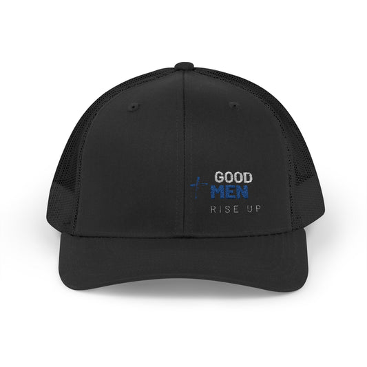 Snapback Trucker Cap - Good Men Rise Up Design