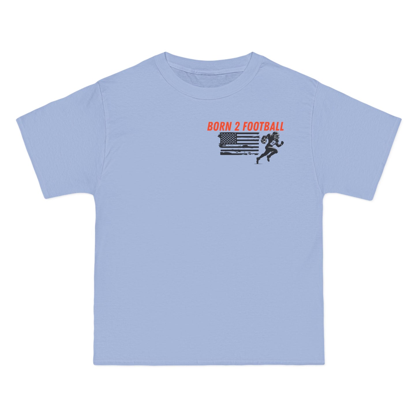 Sporty Born 2 Football Short-Sleeve T-Shirt for Enthusiasts