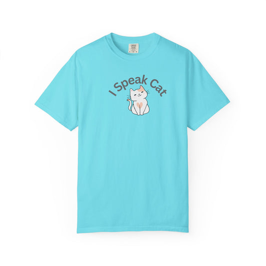 I Speak Cat-Cute Cat Lover T-Shirt - Unisex Pet Shirt
