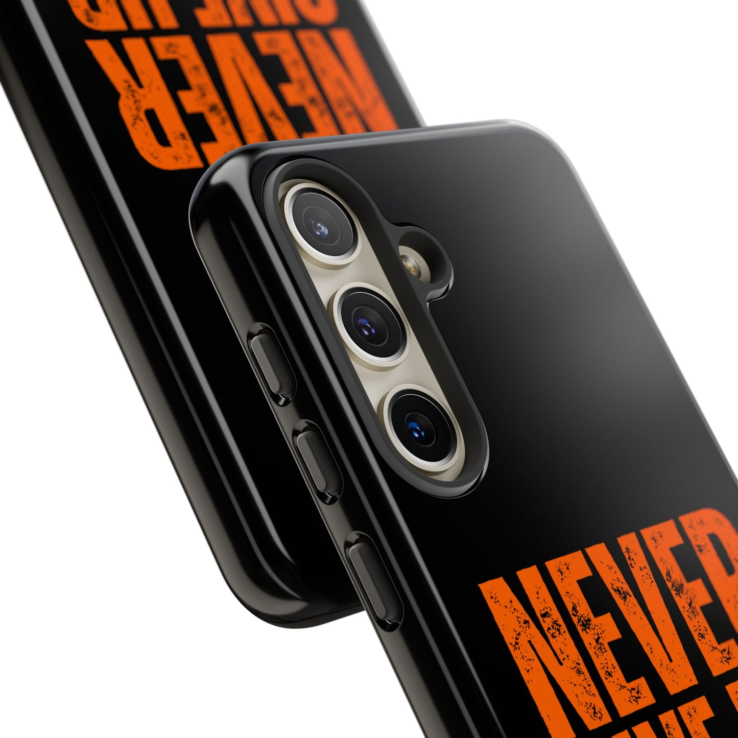 Never Give Up Durable Phone Case – Compatible with All Phone Models