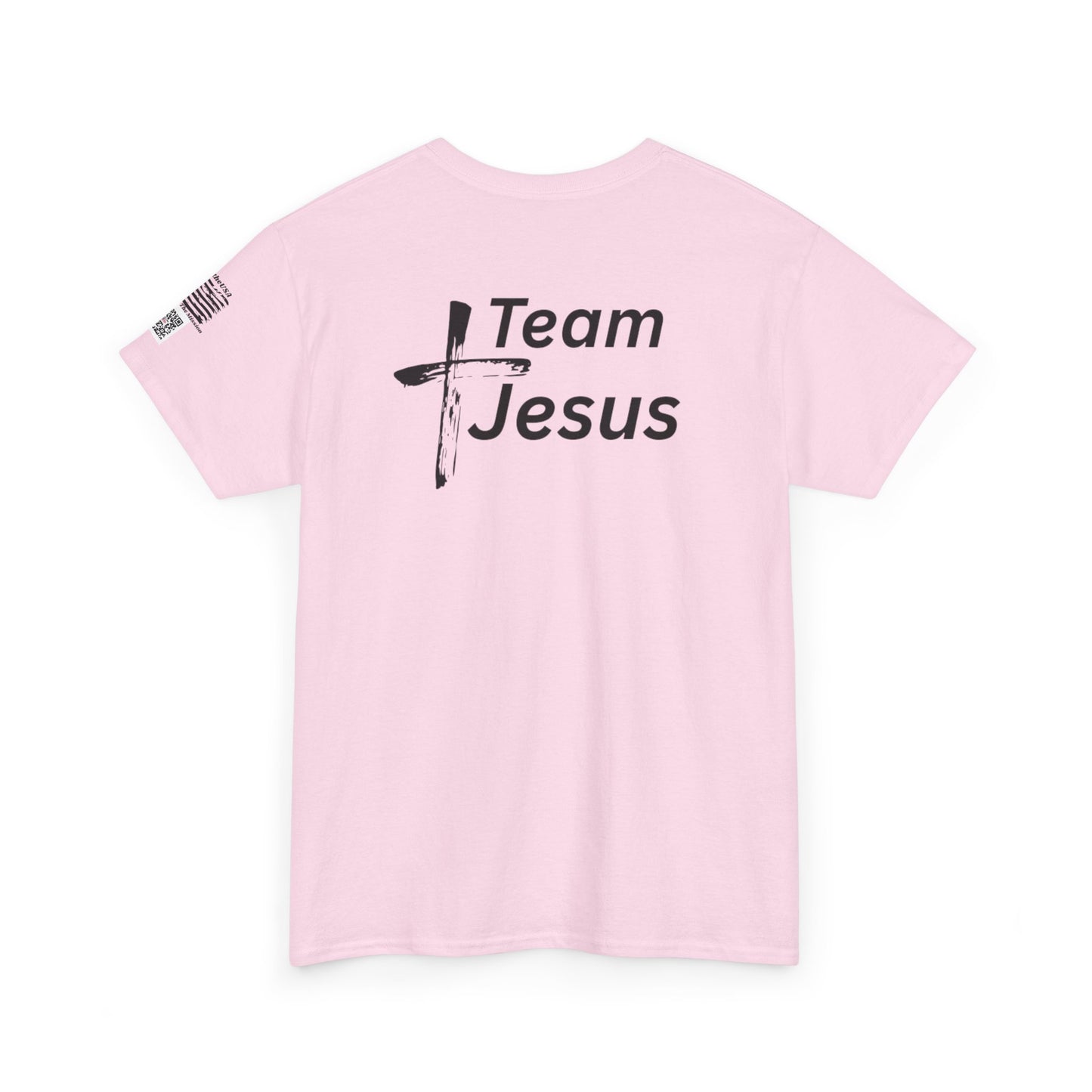 Team Jesus T-Shirt — Christian Faith Tee with Cross