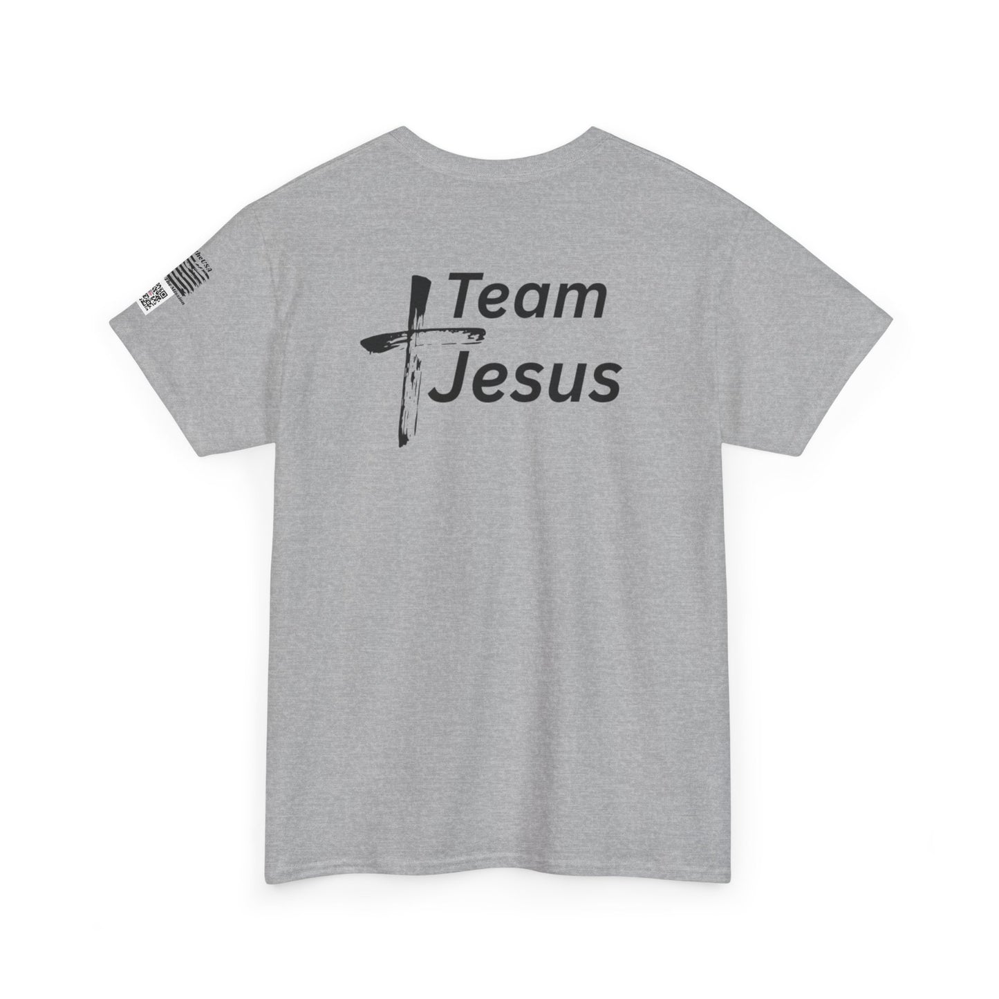Team Jesus T-Shirt — Christian Faith Tee with Cross