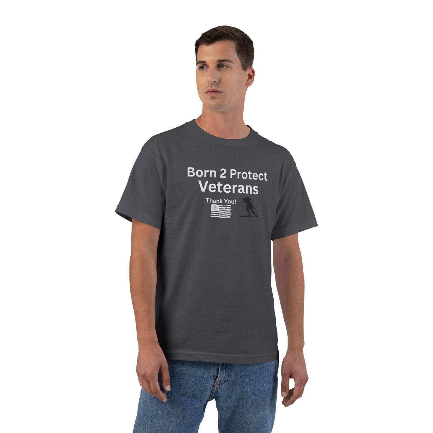Born 2 Protect-Veterans Tribute Short-Sleeve T-Shirt
