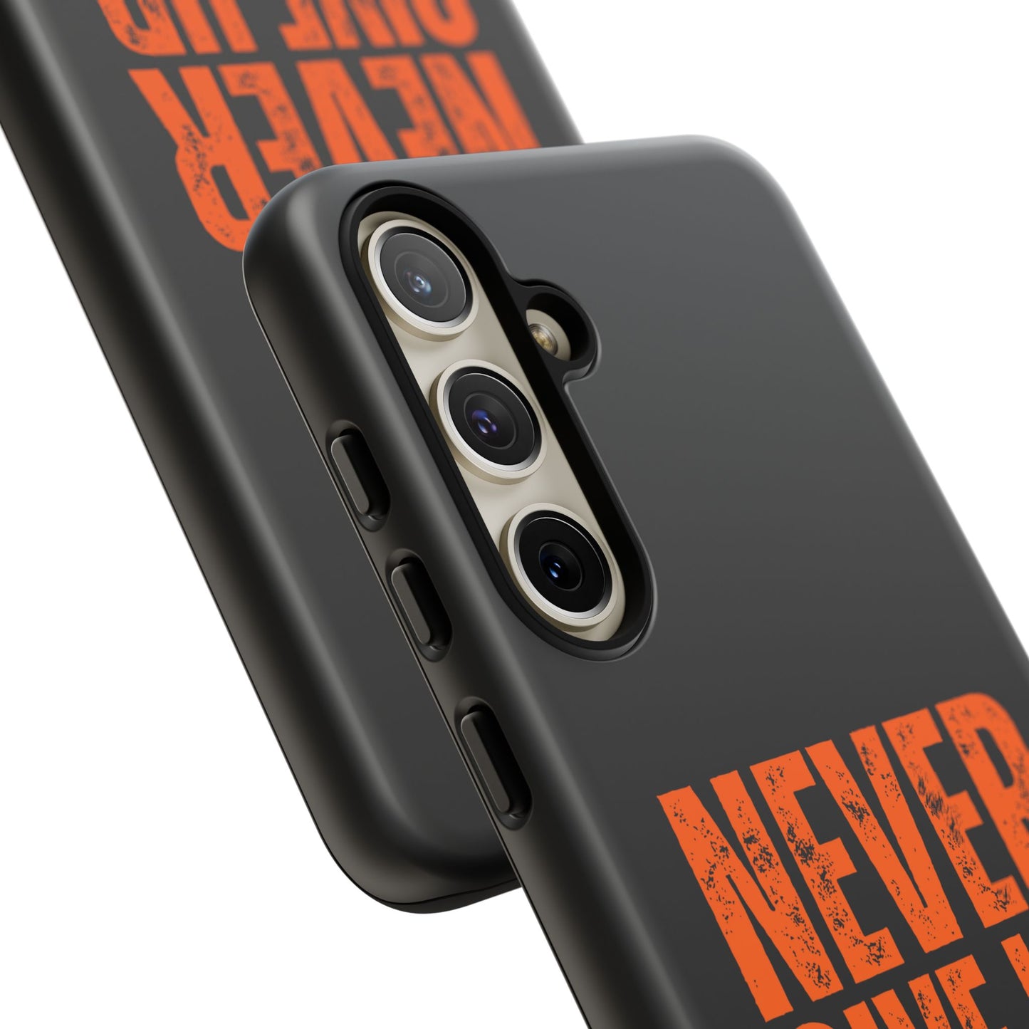 Never Give Up Durable Phone Case – Compatible with All Phone Models