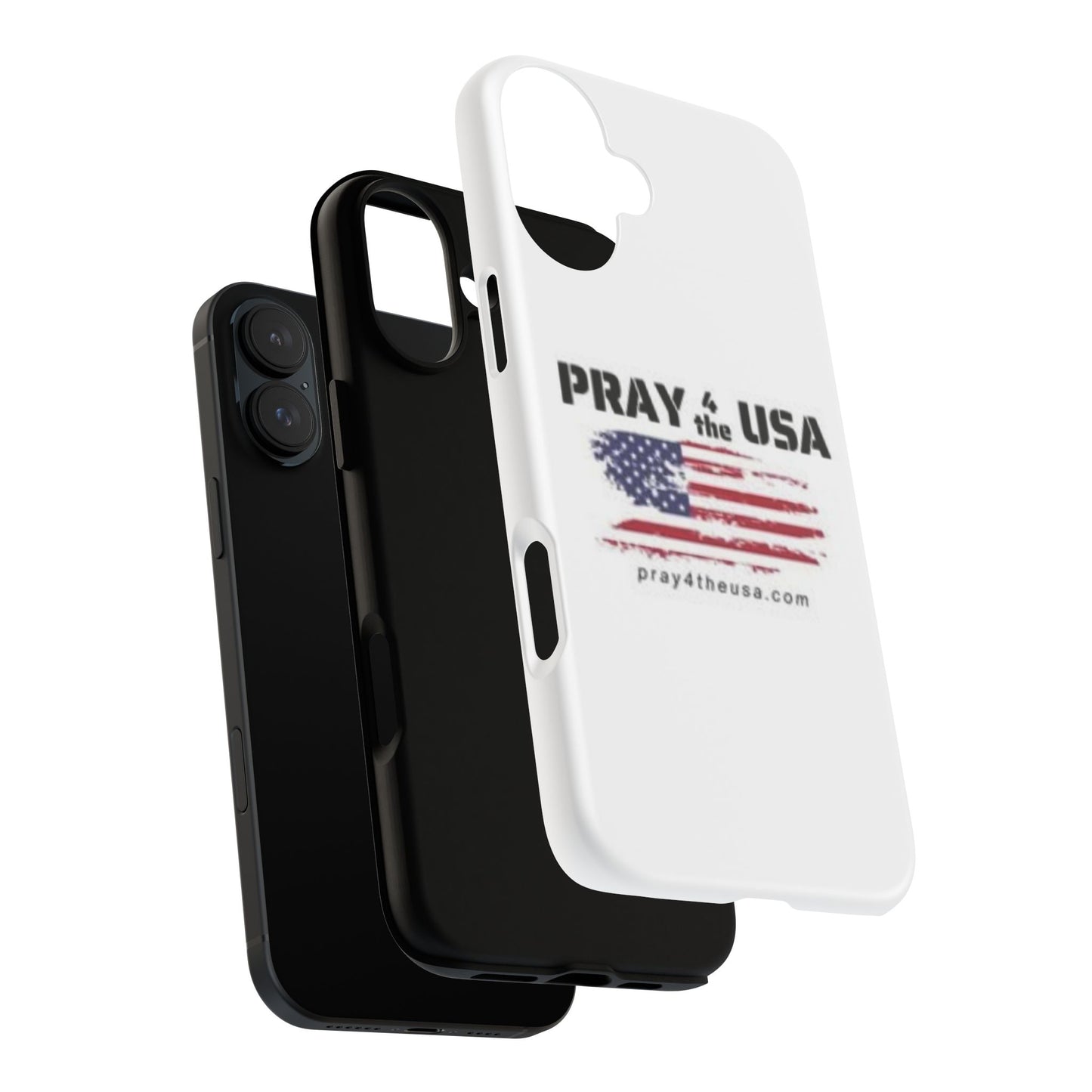 Phone Case - Patriotic Pray 4 the USA Design