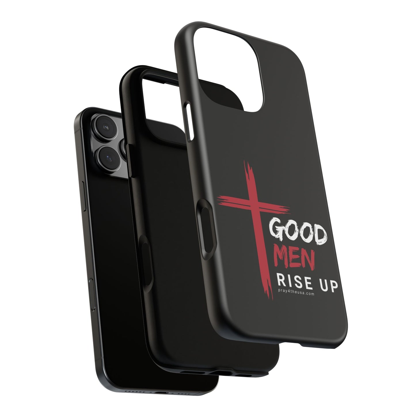 Good Men Rise Up Durable Phone Case – Compatible with All Phone Models