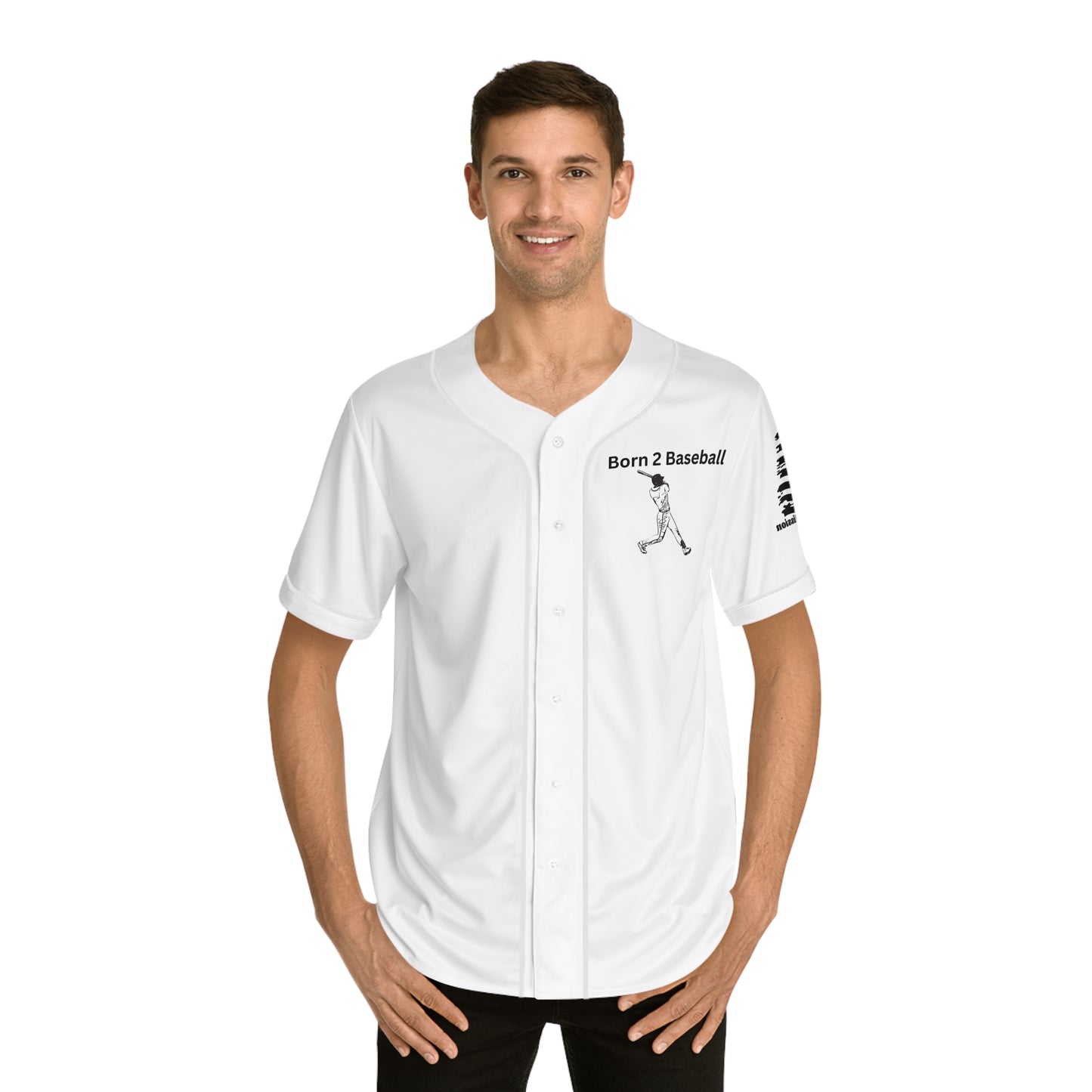 Born 2 Baseball-Men's Baseball Jersey - Design for Sports Fans