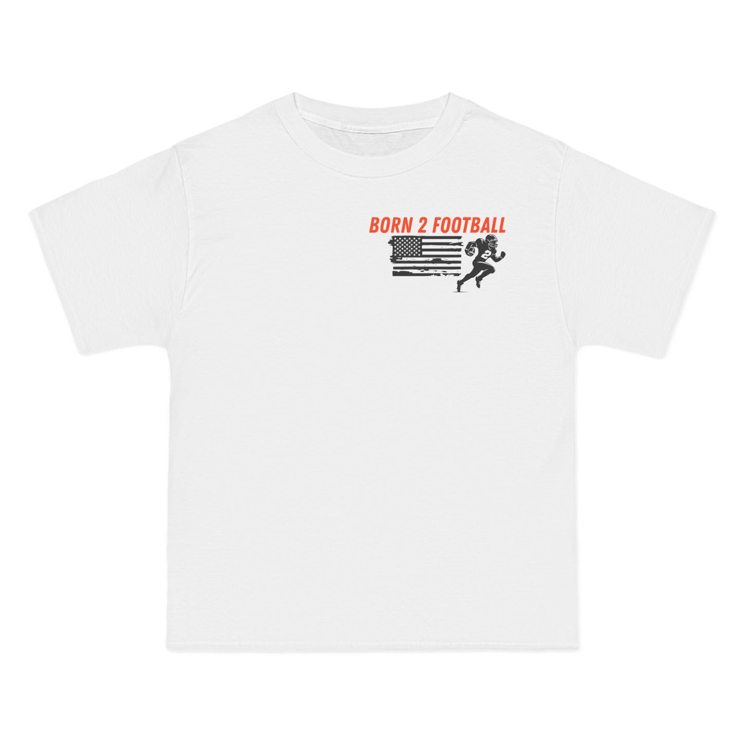 Sporty Born 2 Football Short-Sleeve T-Shirt for Enthusiasts