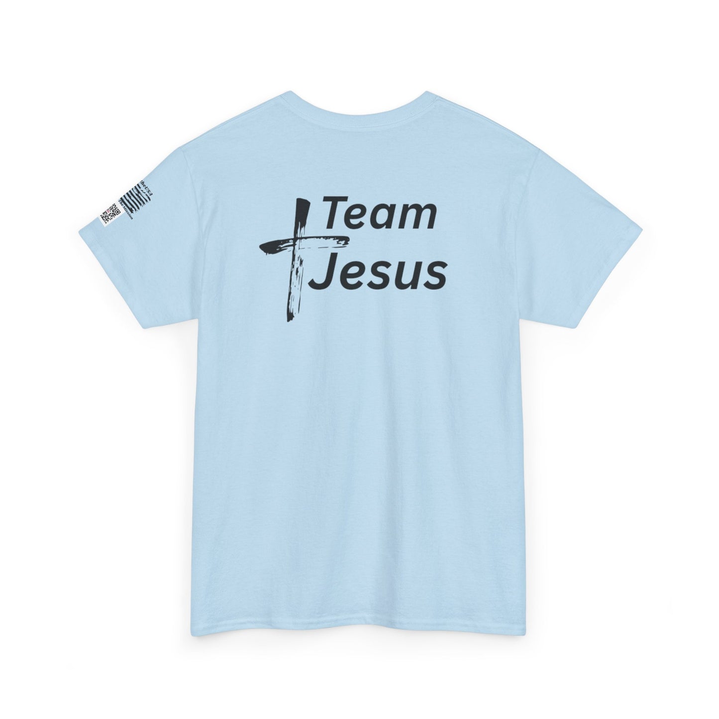 Team Jesus T-Shirt — Christian Faith Tee with Cross