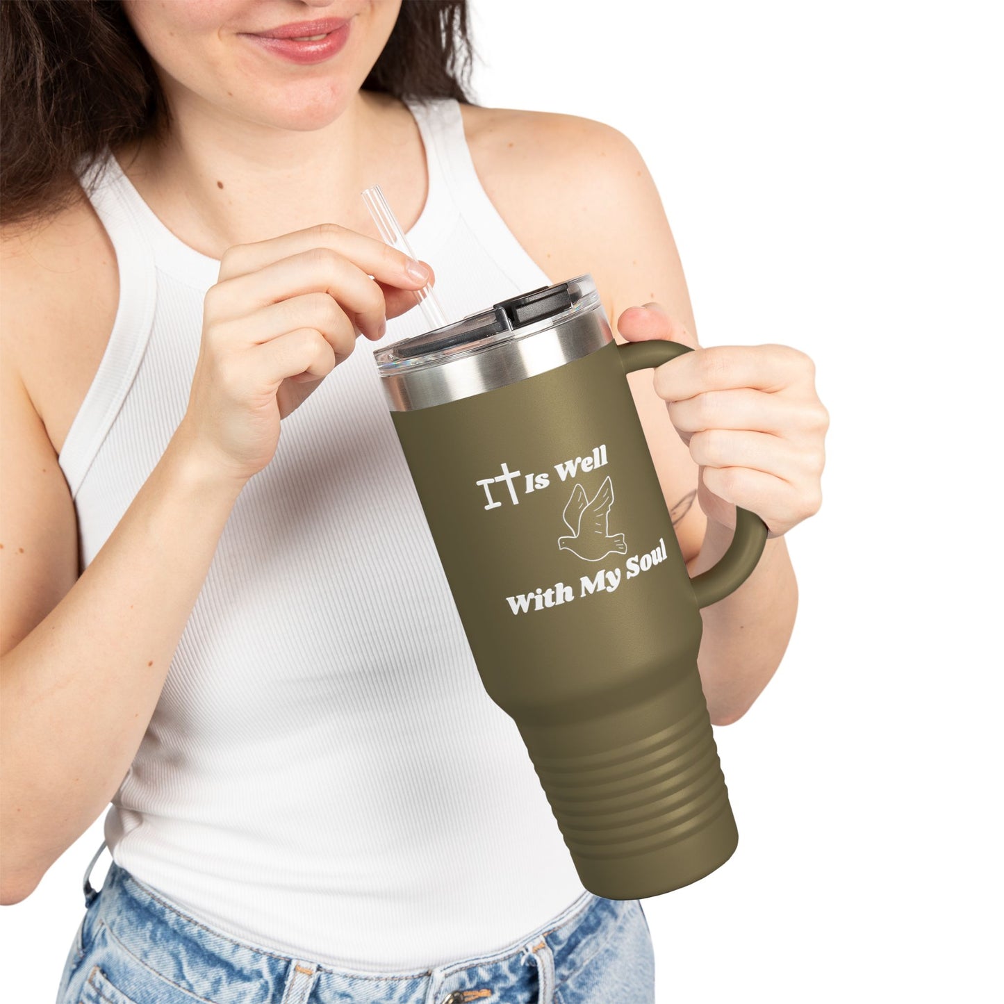 It is Well-Inspirational Travel Mug