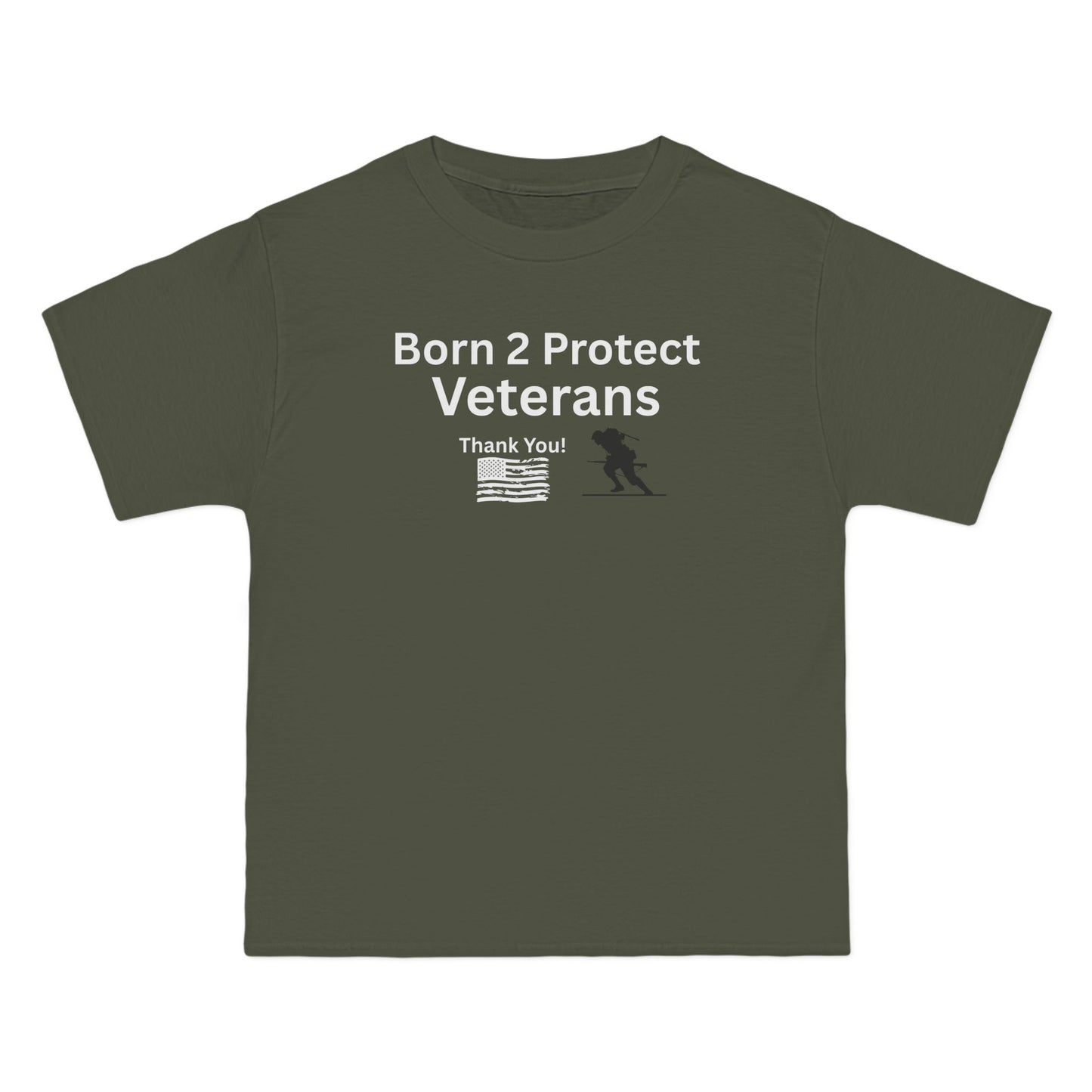 Born 2 Protect-Veterans Tribute Short-Sleeve T-Shirt