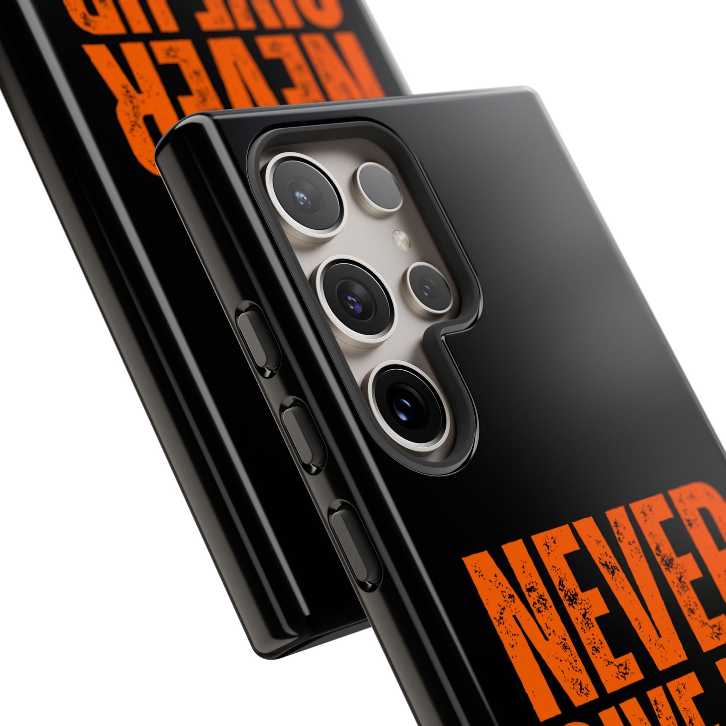 Never Give Up Durable Phone Case – Compatible with All Phone Models