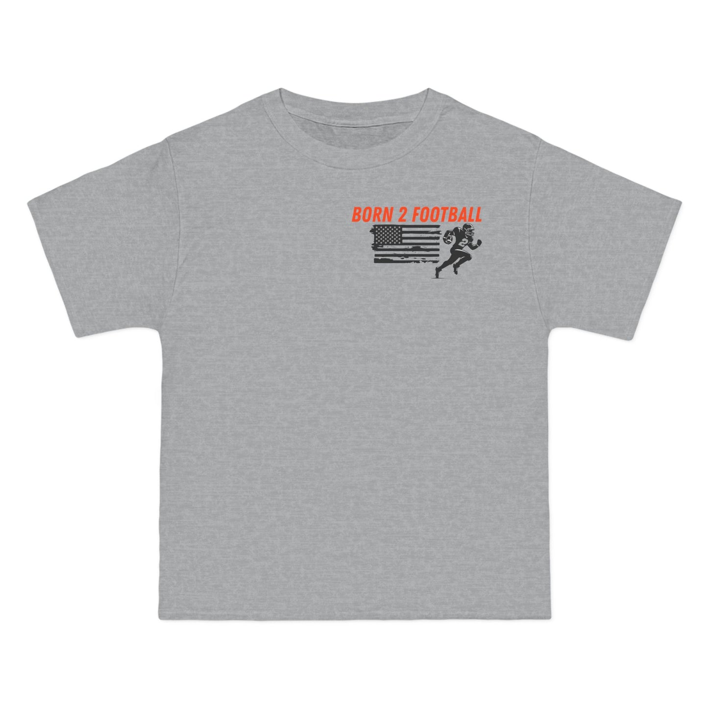 Sporty Born 2 Football Short-Sleeve T-Shirt for Enthusiasts