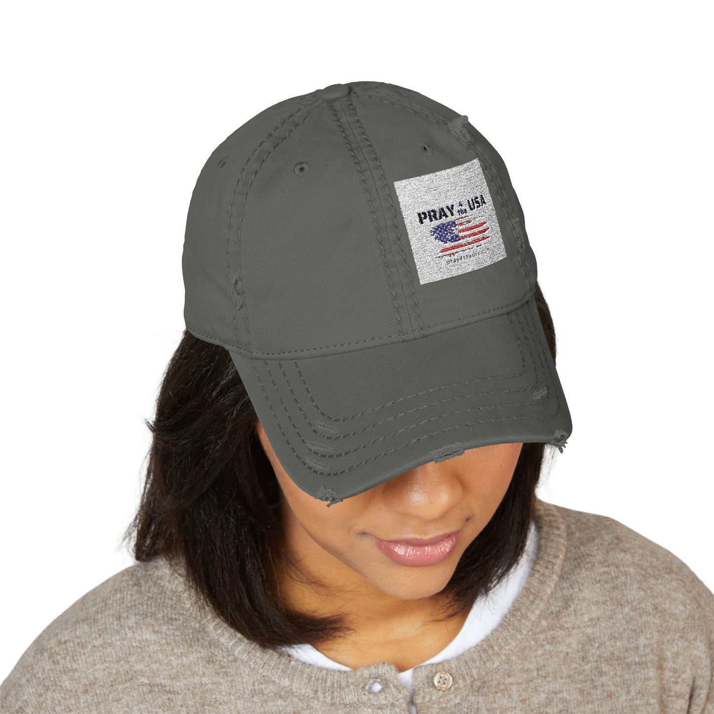 Hat - Pray the USA Embroidery