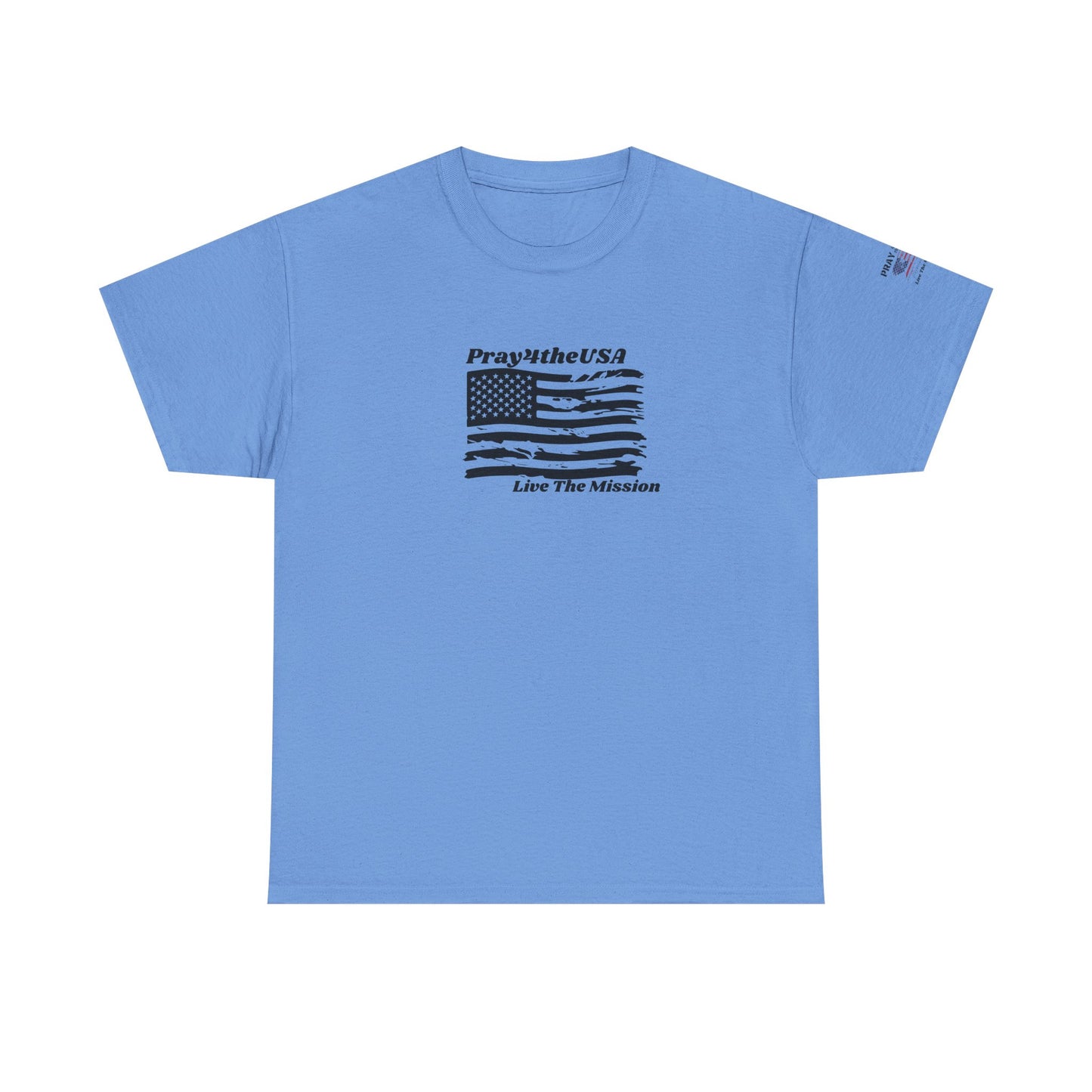 Rustic American Flag Tee - Patriotic Unisex T-Shirt