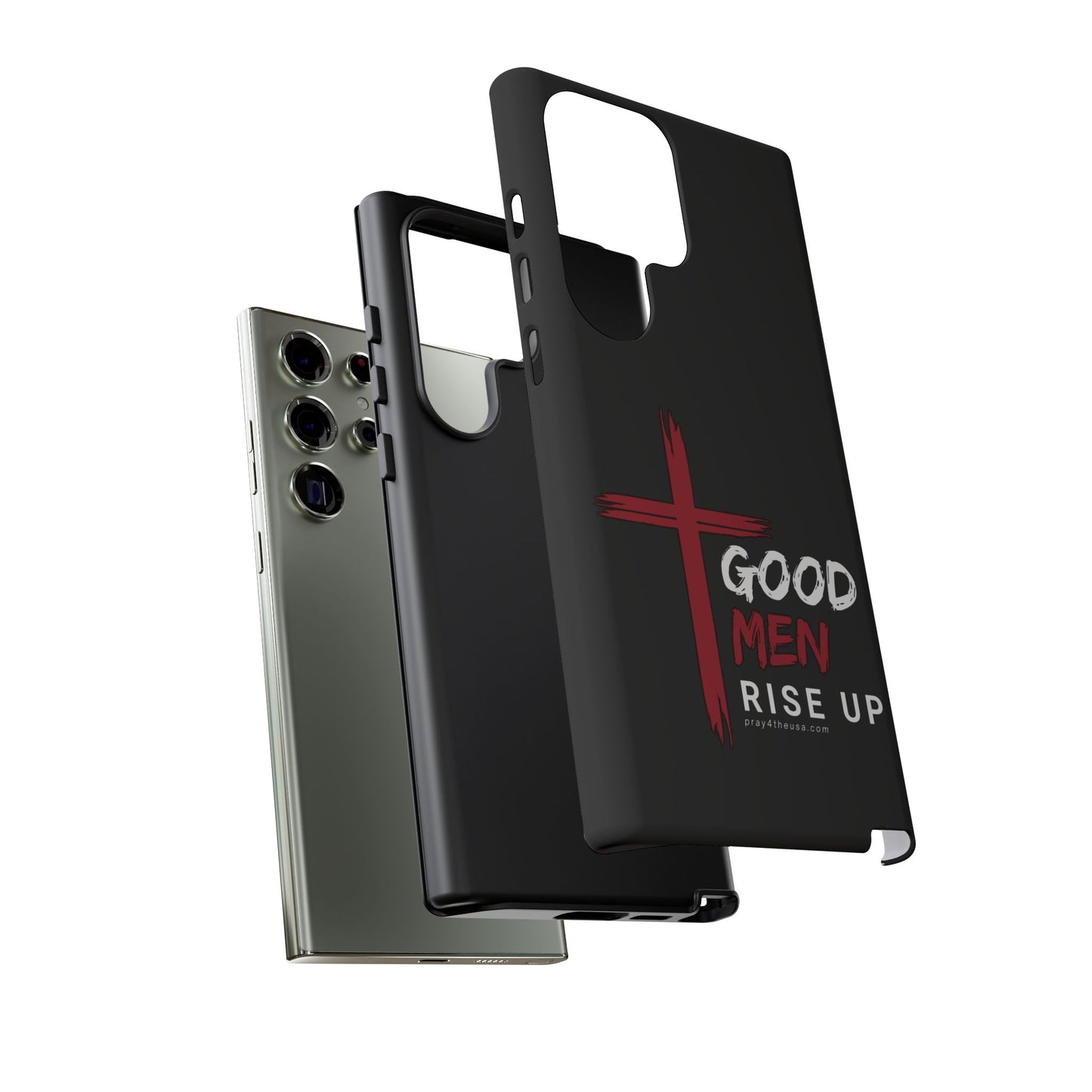 Good Men Rise Up Durable Phone Case – Compatible with All Phone Models