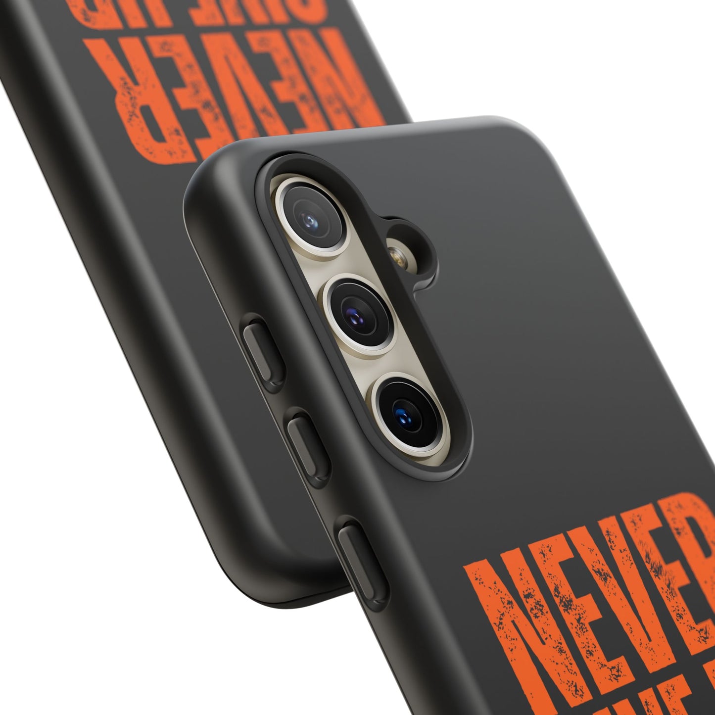 Never Give Up Durable Phone Case – Compatible with All Phone Models