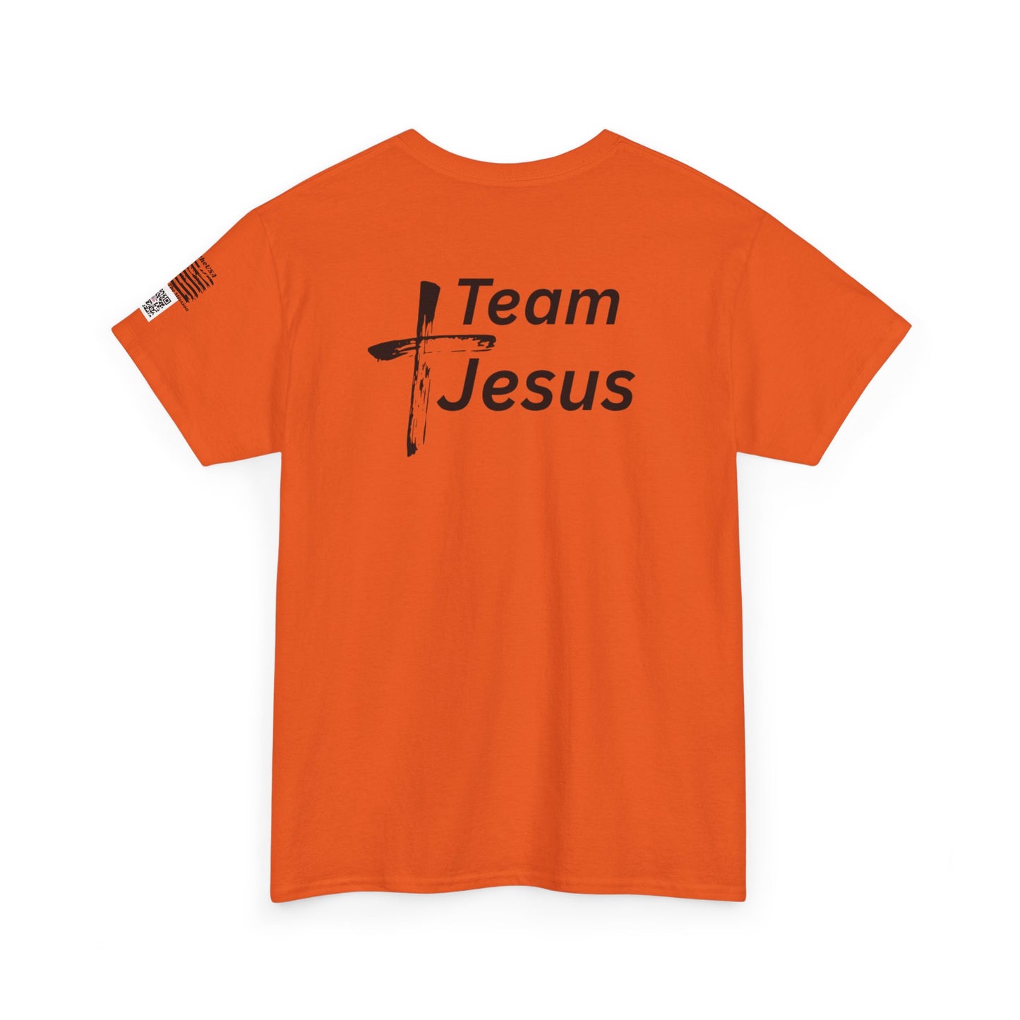 Team Jesus T-Shirt — Christian Faith Tee with Cross