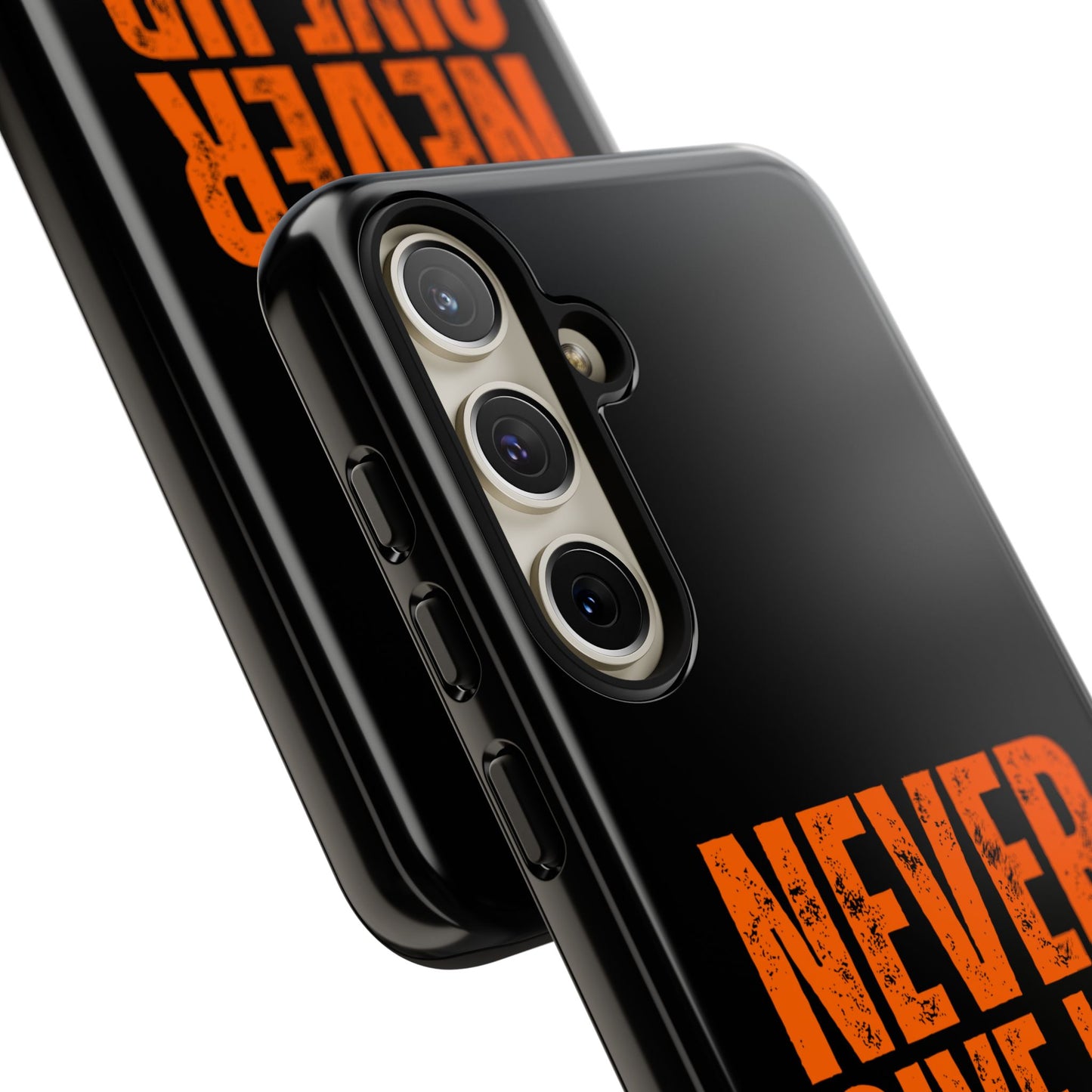 Never Give Up Durable Phone Case – Compatible with All Phone Models